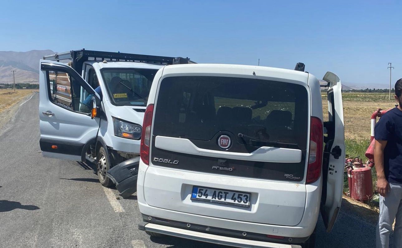 Muş’ta trafik kazası: 1 yaralı