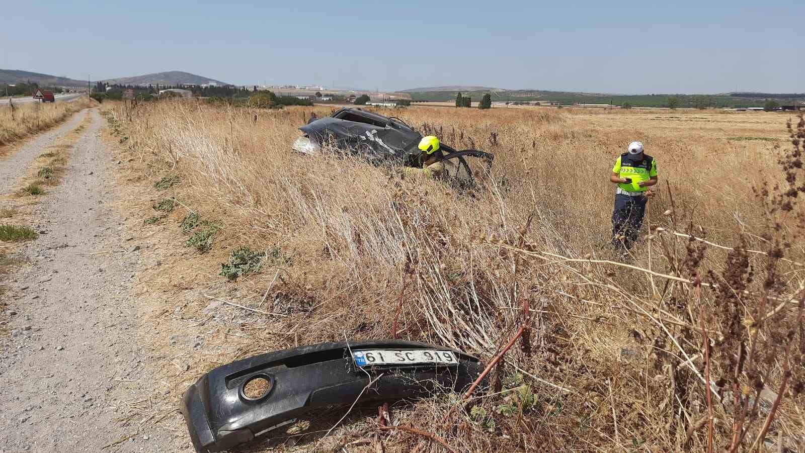 Balıkesiri&rsquo;de trafik kazası: 2 yaralı

