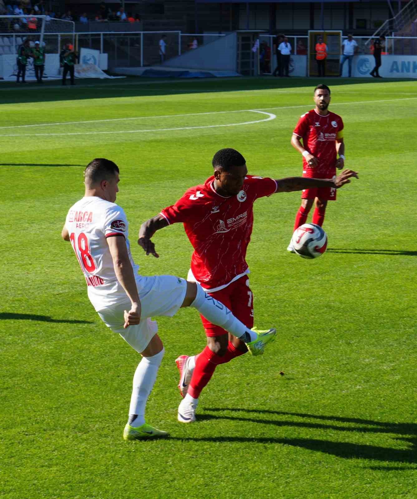 Trendyol 1. Lig: Ankara Ke&ccedil;i&ouml;reng&uuml;c&uuml;: 1 - &Ccedil;orum FK: 2
