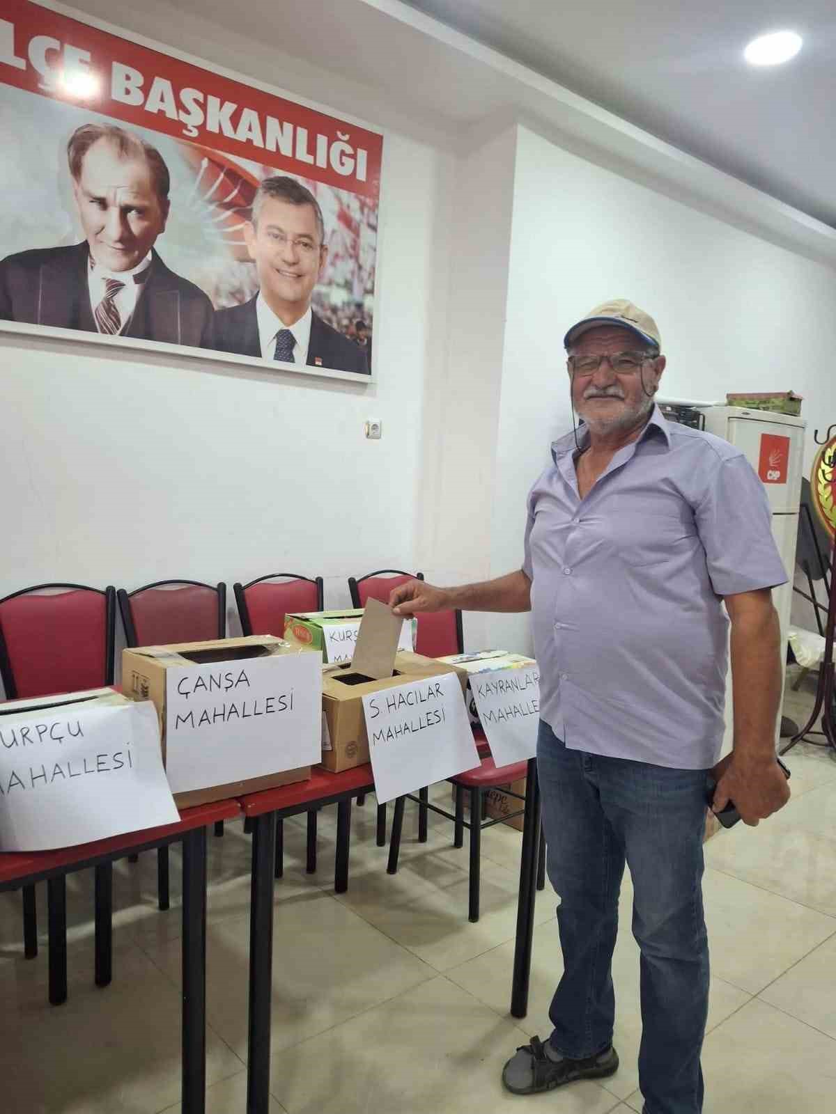 CHP Selendi&rsquo;de delege se&ccedil;imleri tamamlandı
