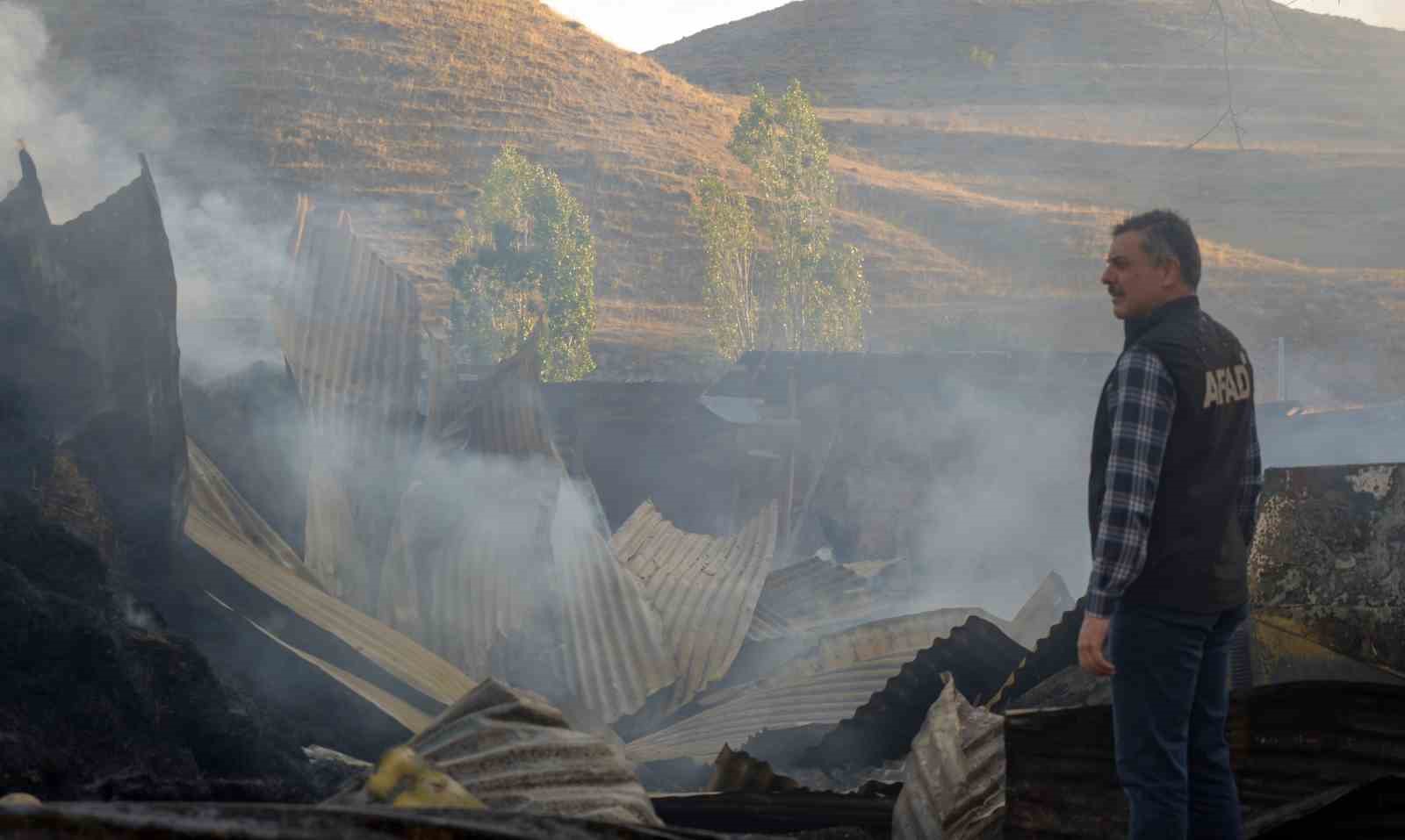 Erzurum&rsquo;daki yangın kontrol altına alındı
