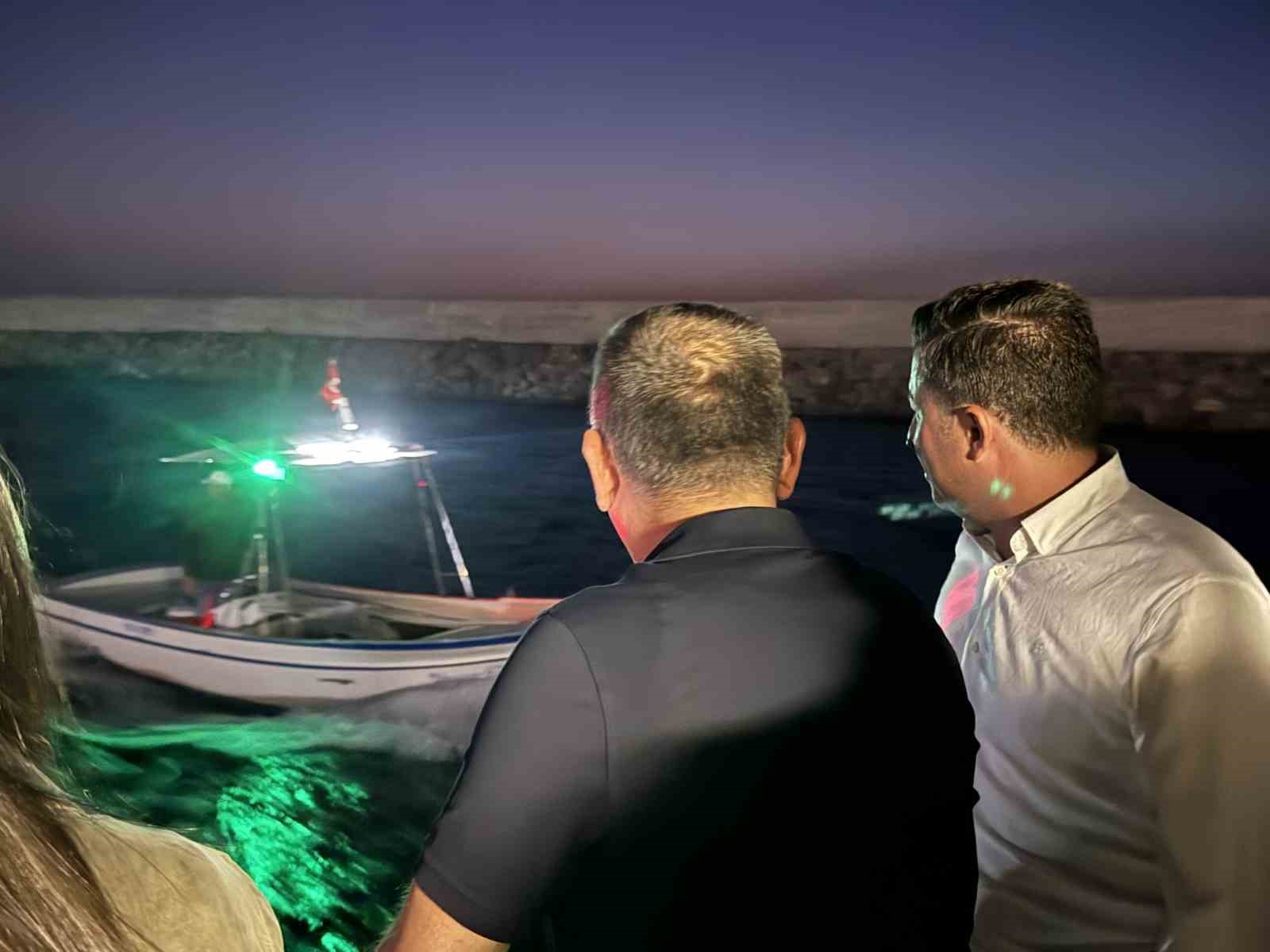 Vali Hacıbektaşoğlu yeni av sezonunda balıkçıları yalnız bırakmadı