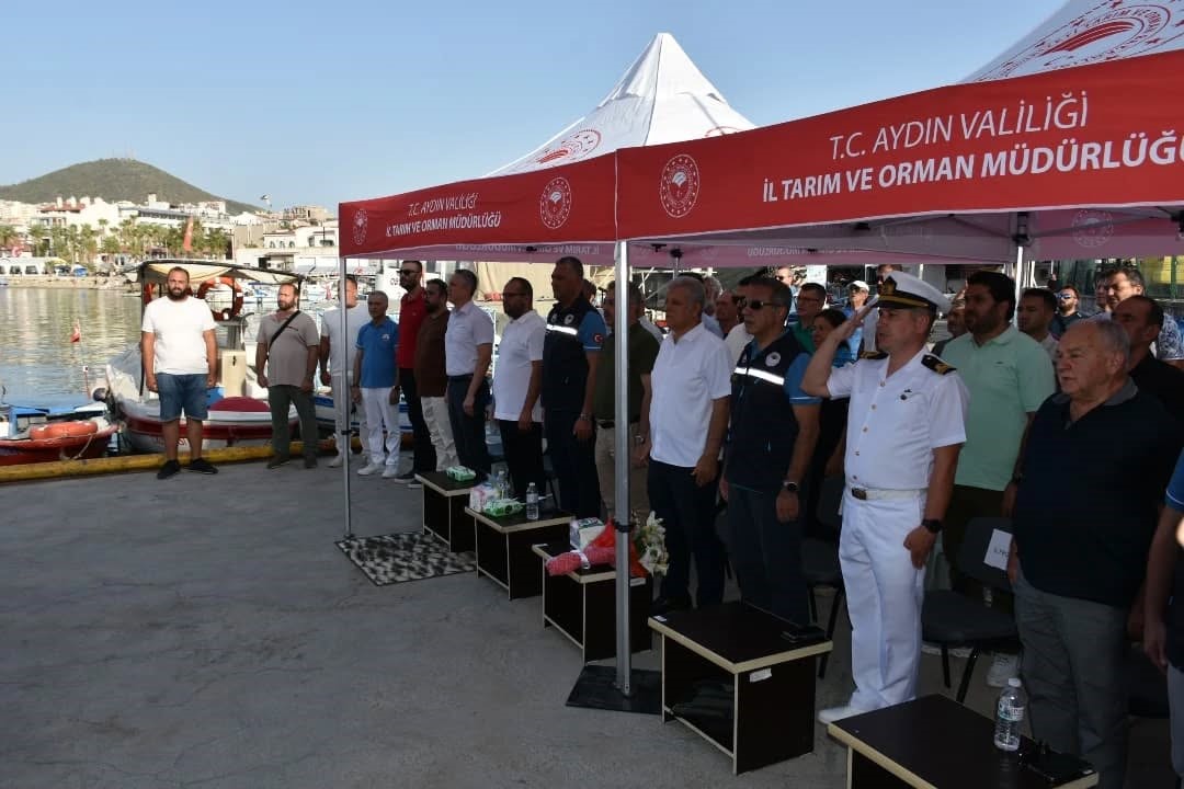 Aydınlı balıkçılar ‘Vira Bismillah’ diyerek denize açıldı
