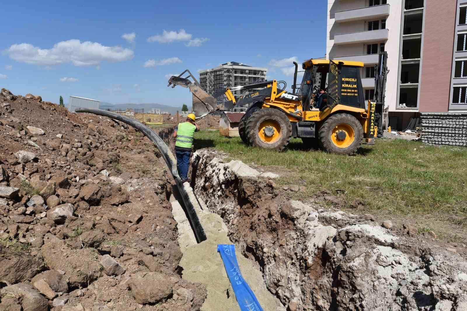 Büyükşehir altyapı çalışmaları aralıksız devam ediyor