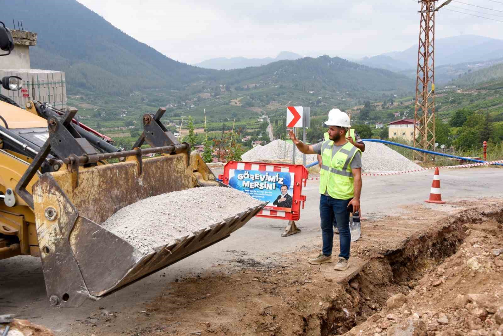 MESKİ, Değirmendere Mahallesi&rsquo;nin i&ccedil;me suyu hattını yeniledi
