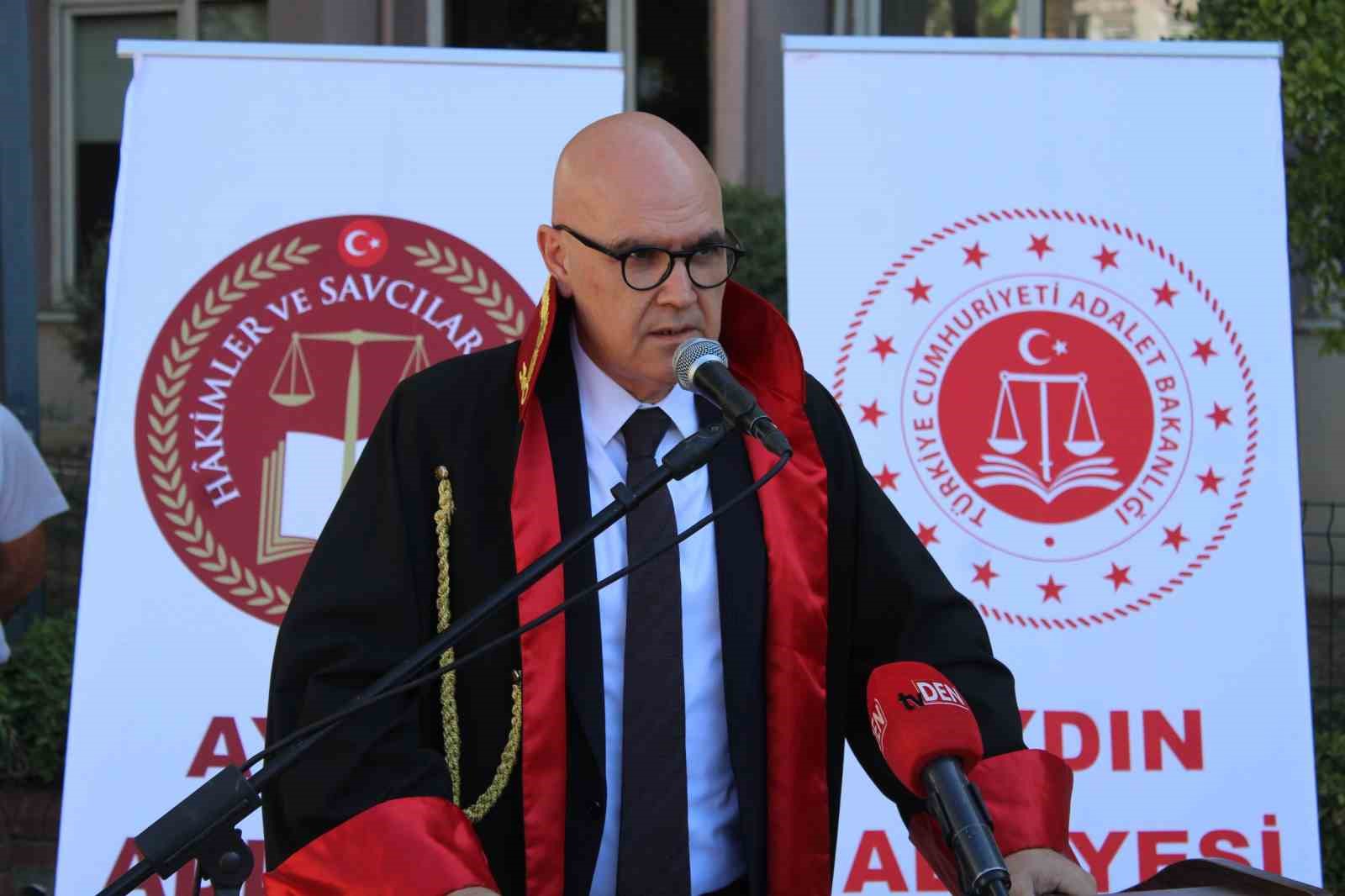 Aydın&rsquo;da yeni adli yıl t&ouml;renle başladı
