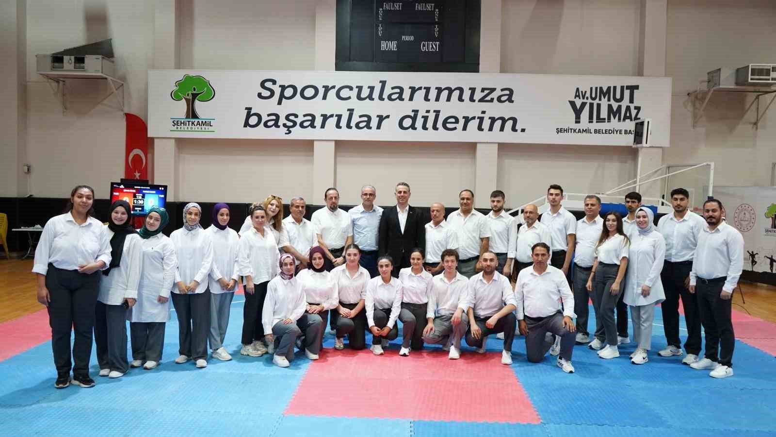 İller Arası Ümitler Taekwondo Şampiyonası Şehitkamil’de yapıldı