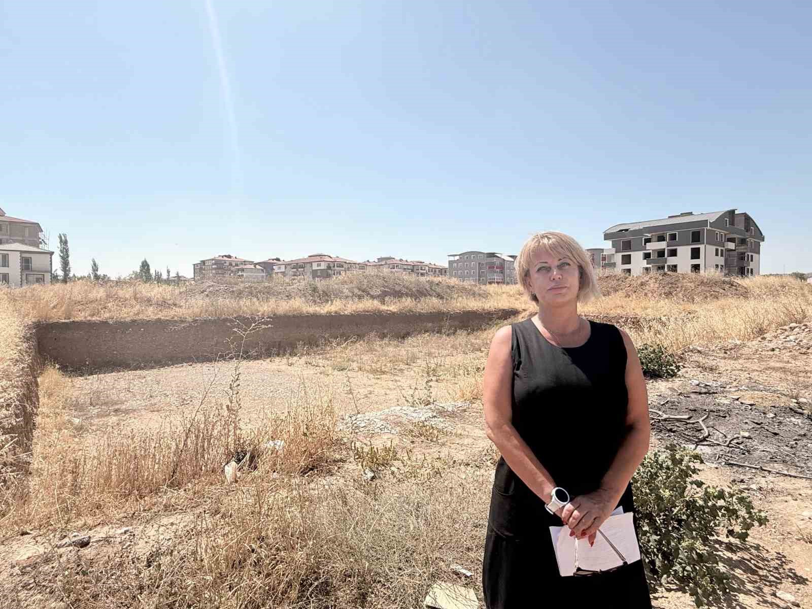 Lahit çıkan araziye belediye başkanının ‘çökmeye’ çalıştığı iddiası yargıya taşındı