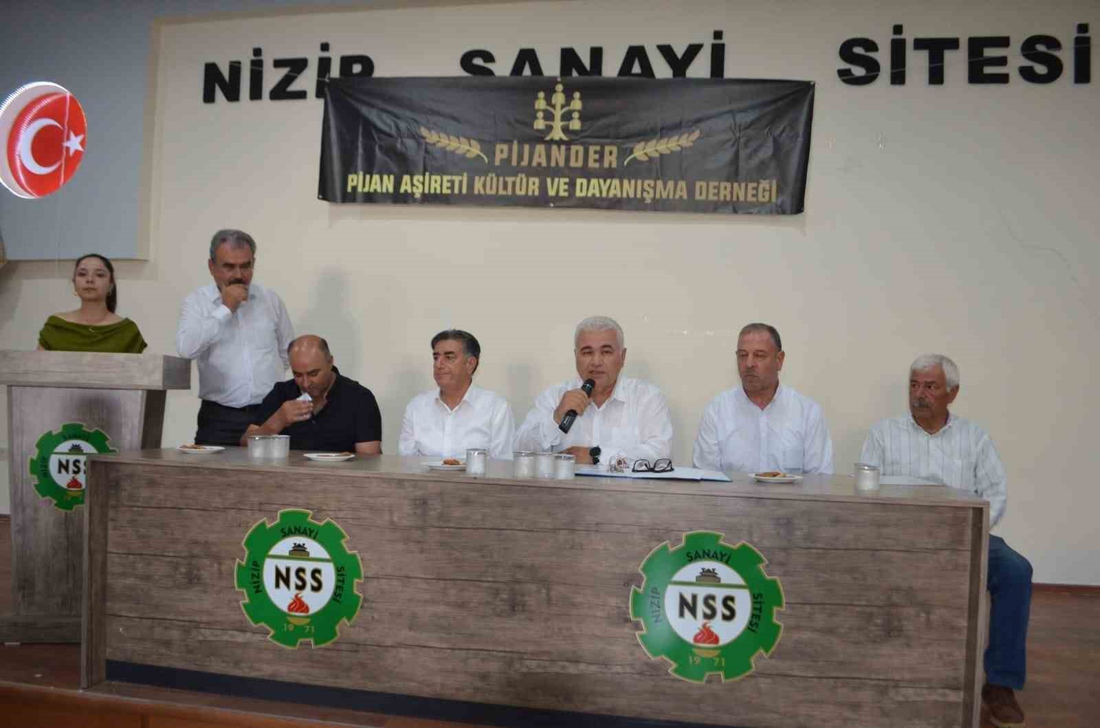 Pijan Aşireti Kültür ve Dayanışma Derneği genel kurulu yapıldı