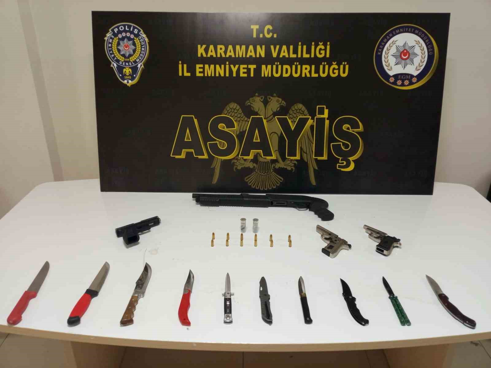 Karaman’da 3 milyon 300 bin adet boş makaron ele geçirildi
