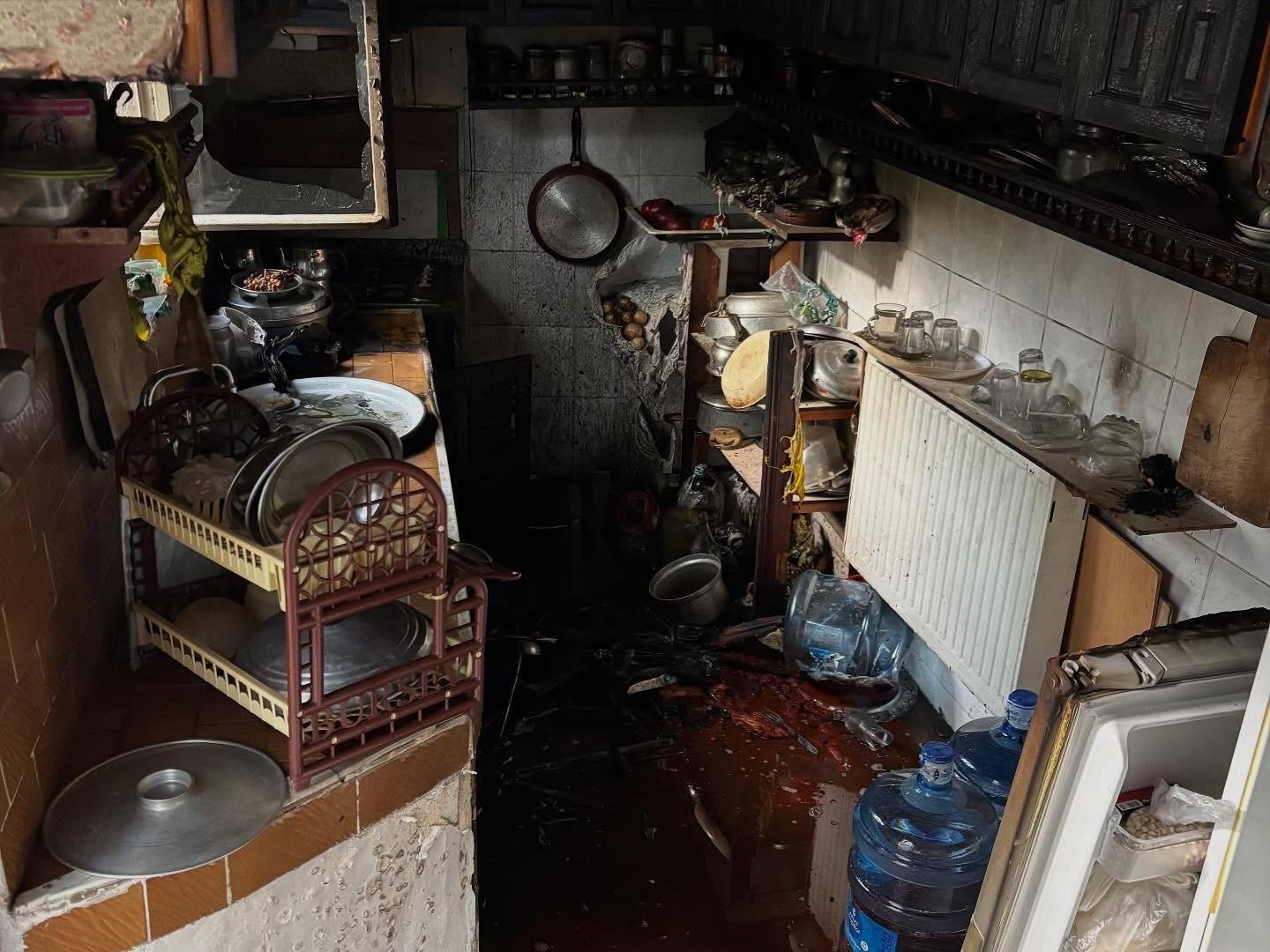 Menteşe&rsquo;de ev yangını yaşlı adam yaralandı
