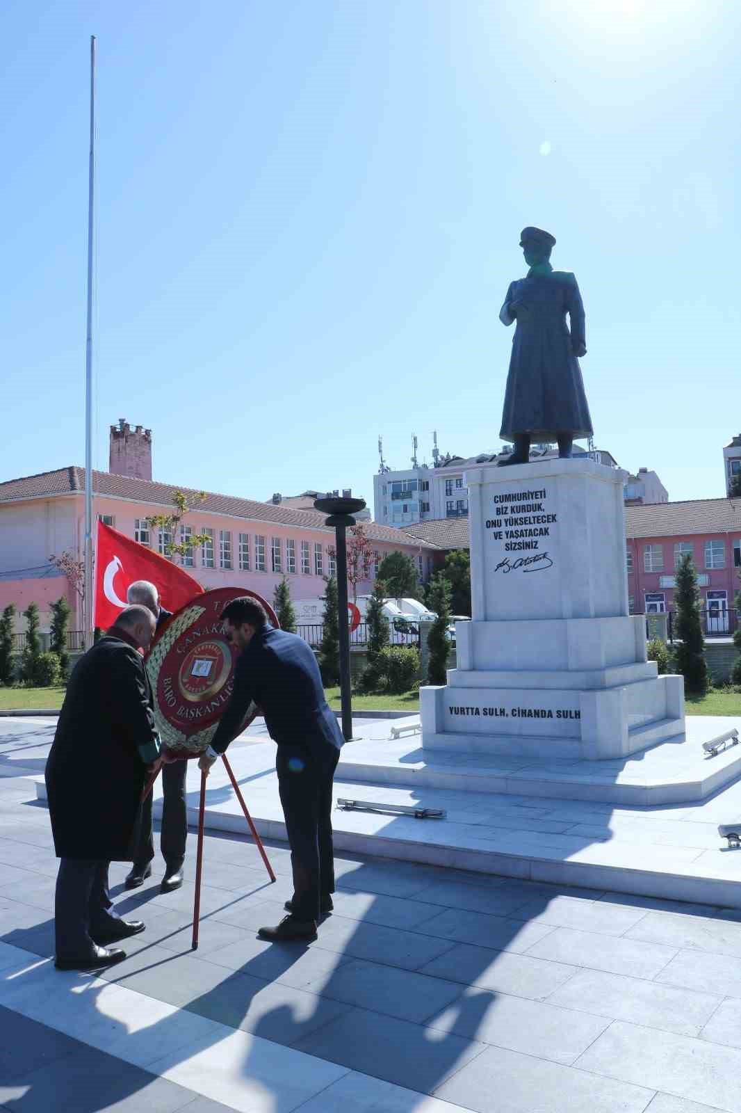 Çanakkale’de adli yıl açılış töreni gerçekleşti