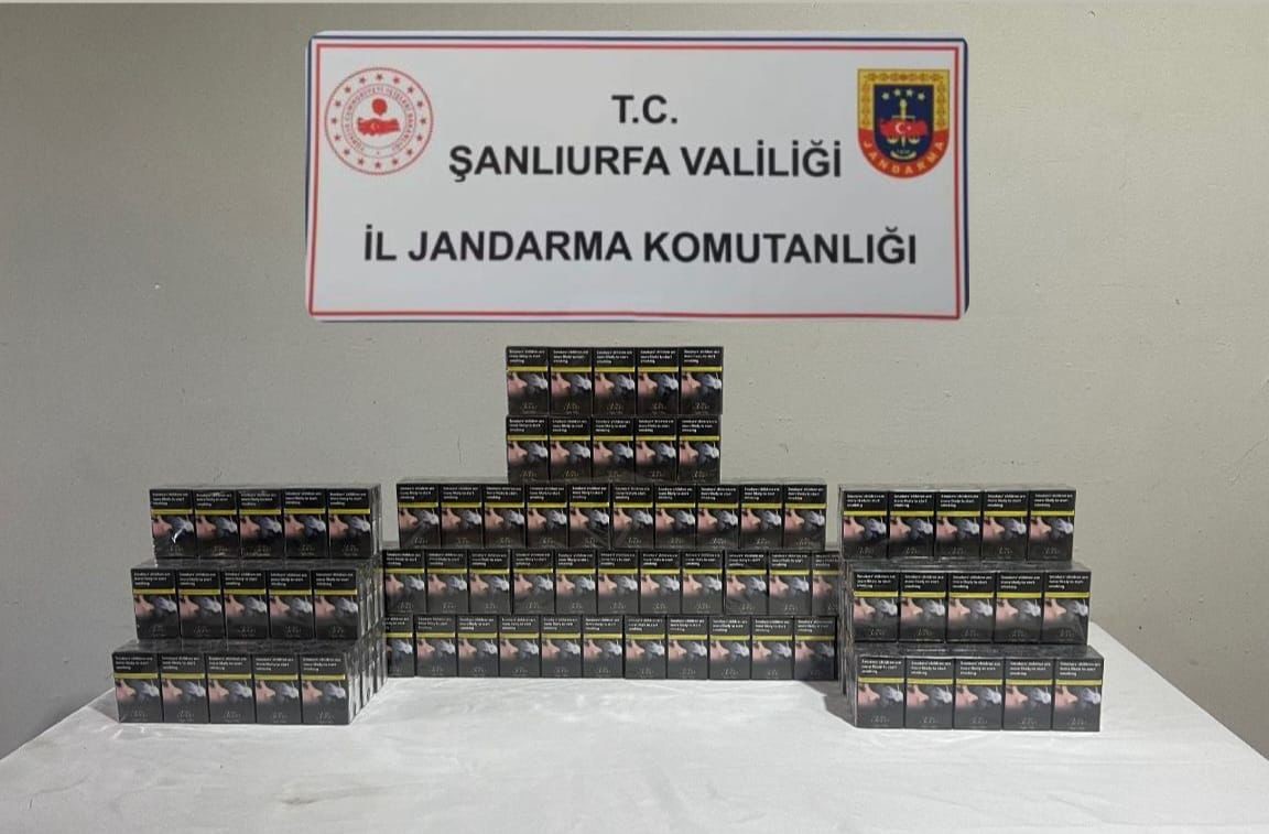 Şanlıurfa’da gümrük kaçakçılarına operasyon