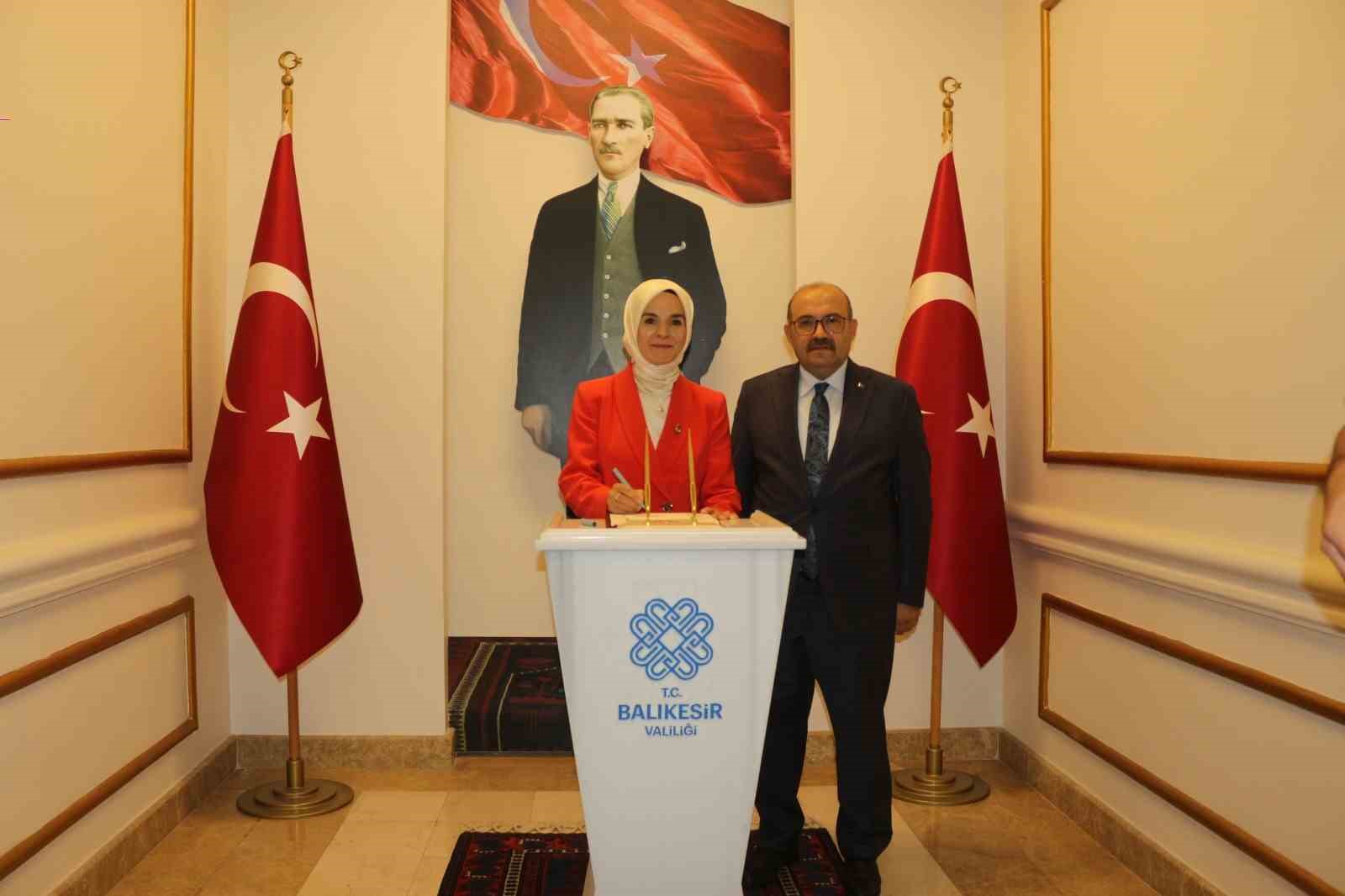 Bakan G&ouml;ktaş, Balıkesir&rsquo;de
