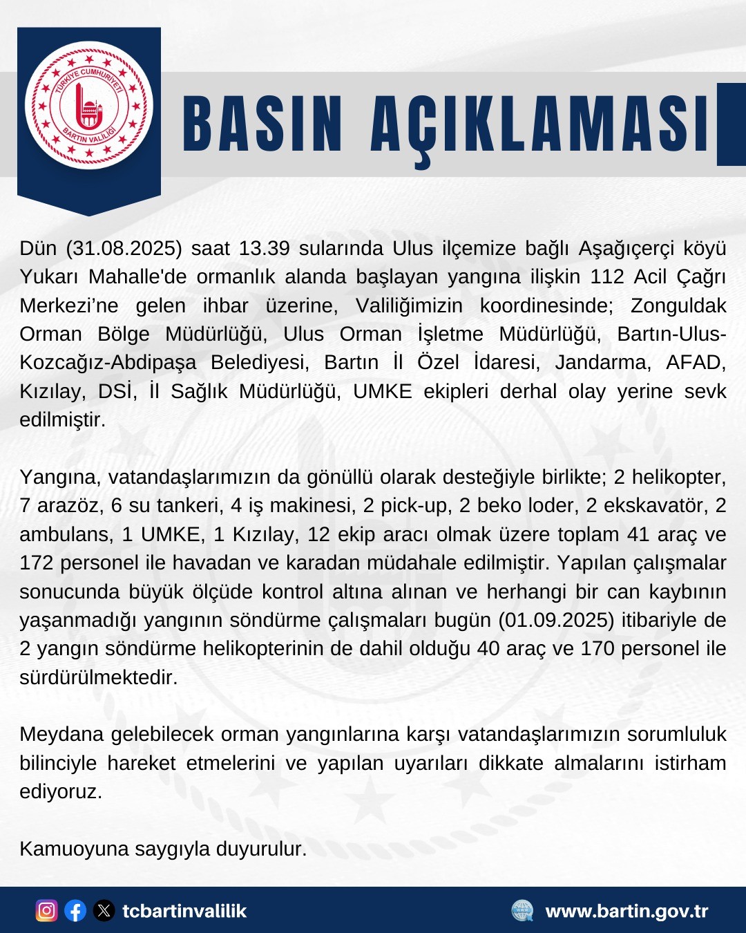 Bartın yangınında soğutma &ccedil;alışmaları tamamlandı
