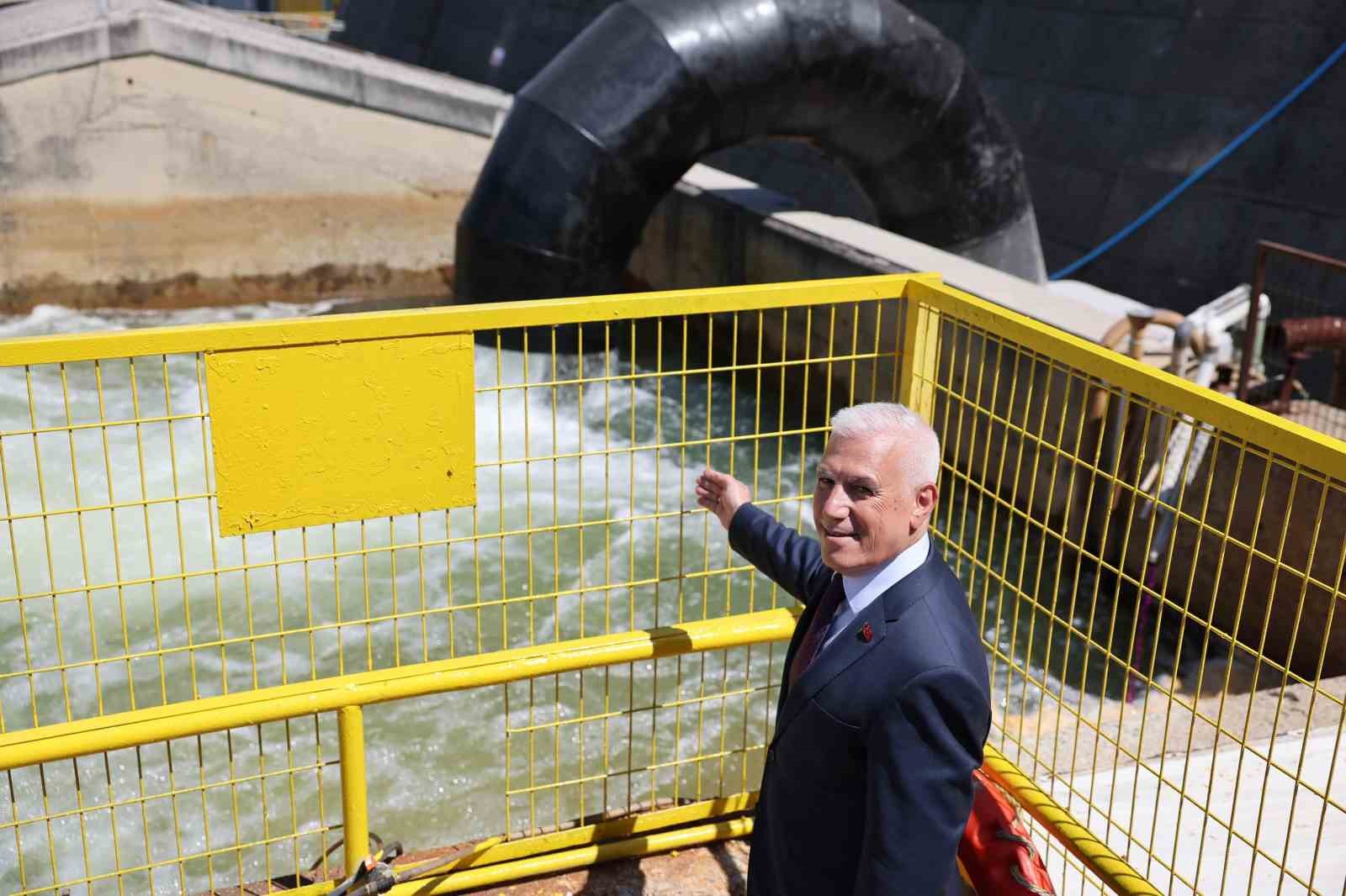 Bursa&rsquo;ya can suyu olacak vana a&ccedil;ıldı!
