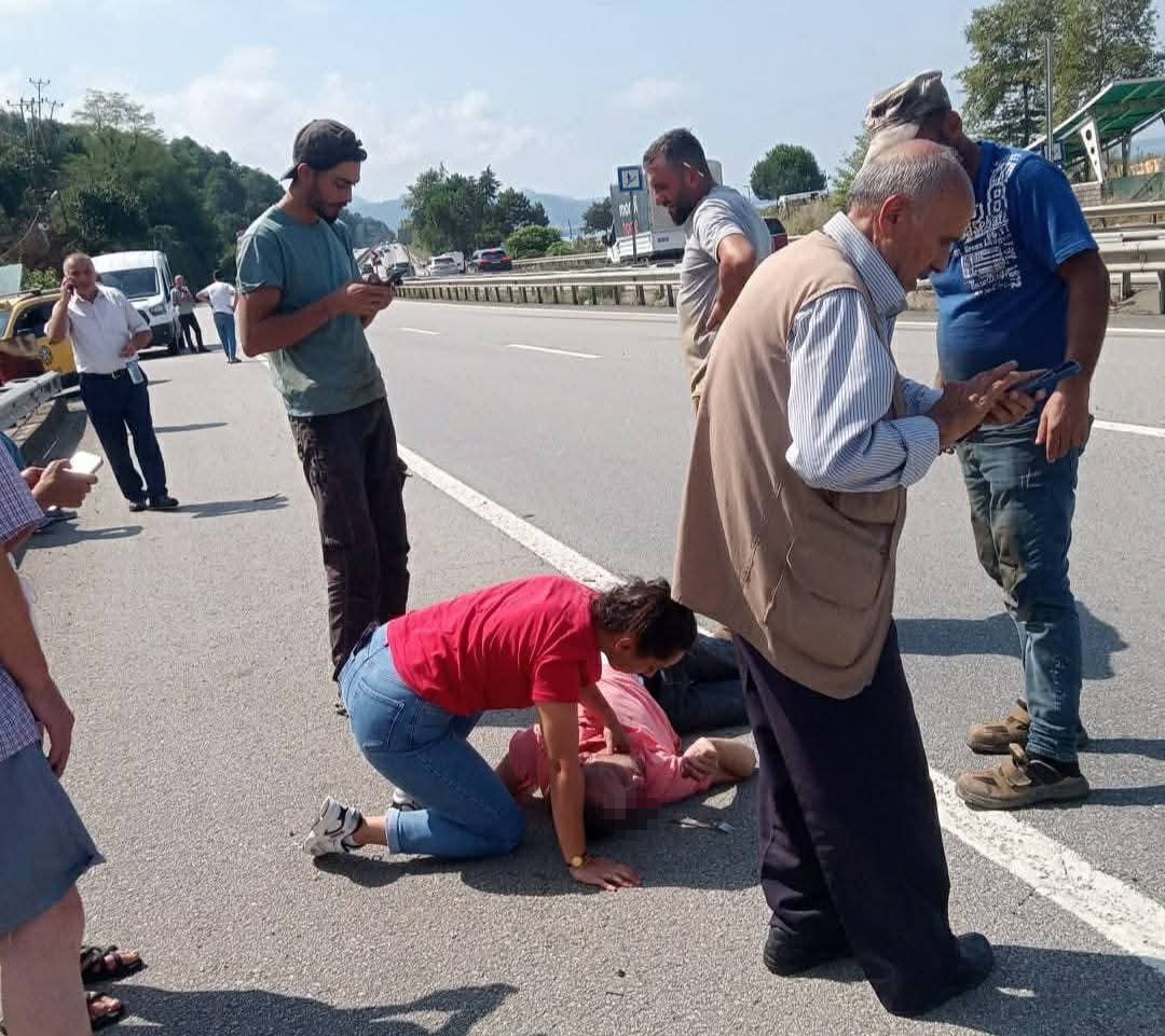 Görele’de aracın çarptığı genç hayatını kaybetti