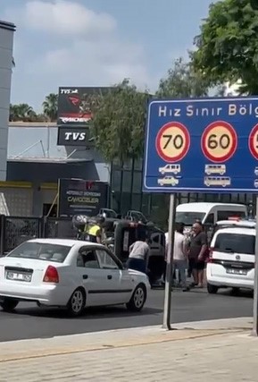 Hafif ticari ara&ccedil; b&ouml;yle devrildi
