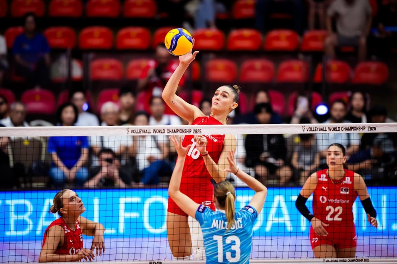 A Milli Kadın Voleybol Takımı, D&uuml;nya Şampiyonası&rsquo;nda &ccedil;eyrek finale y&uuml;kseldi
