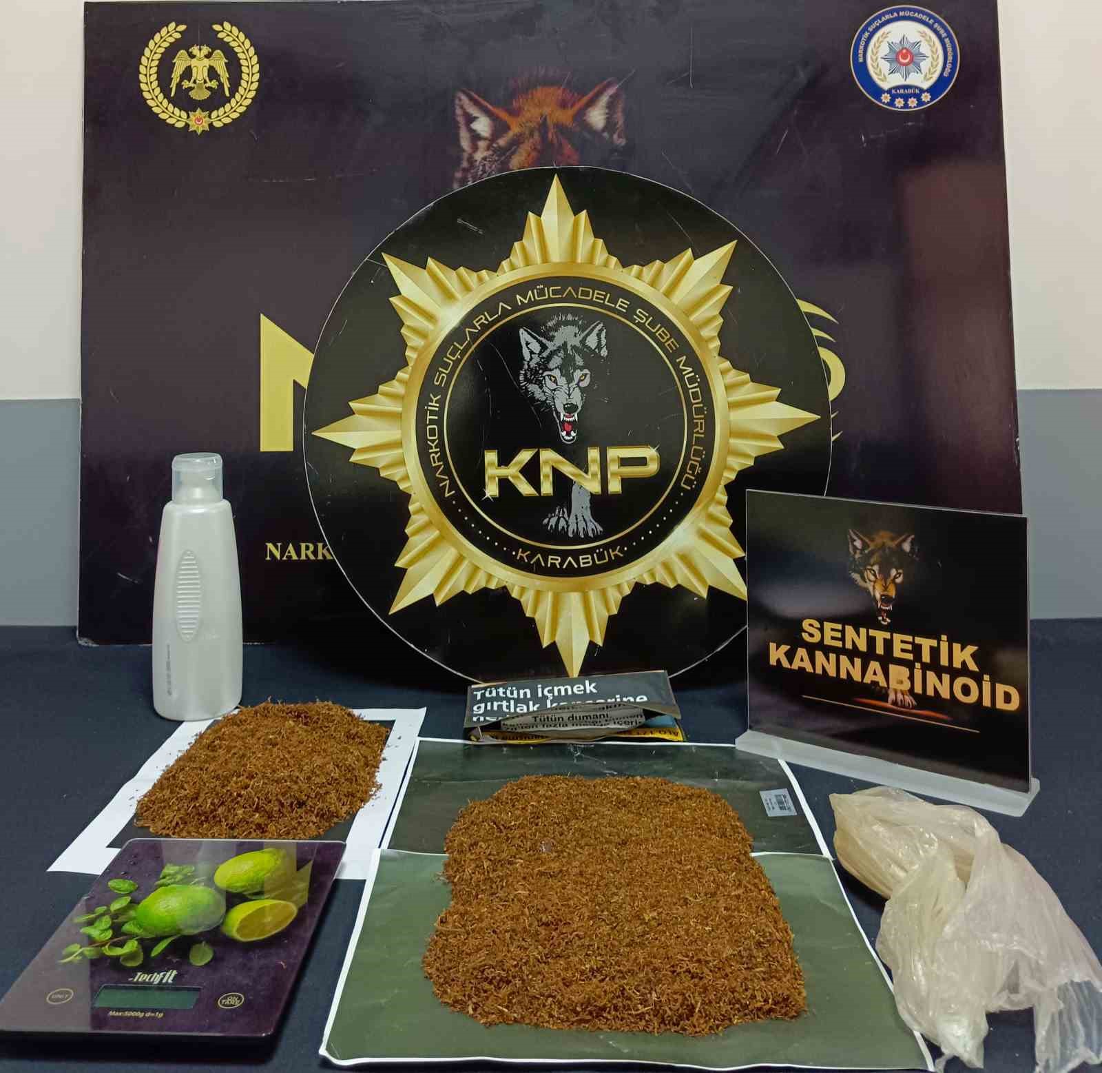 Karabük’te üç ayrı uyuşturucu operasyonu: 3 tutuklama