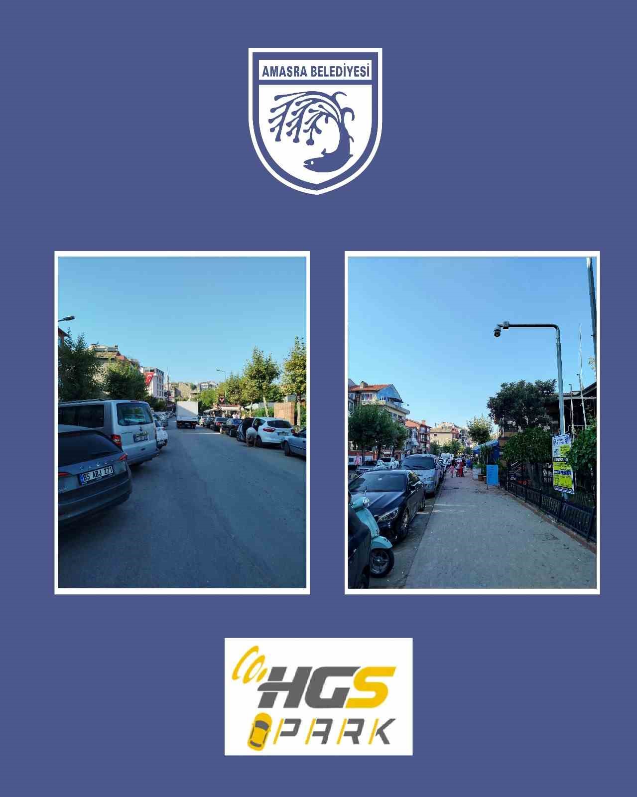 Amasra&rsquo;da HGS park uygulaması başladı
