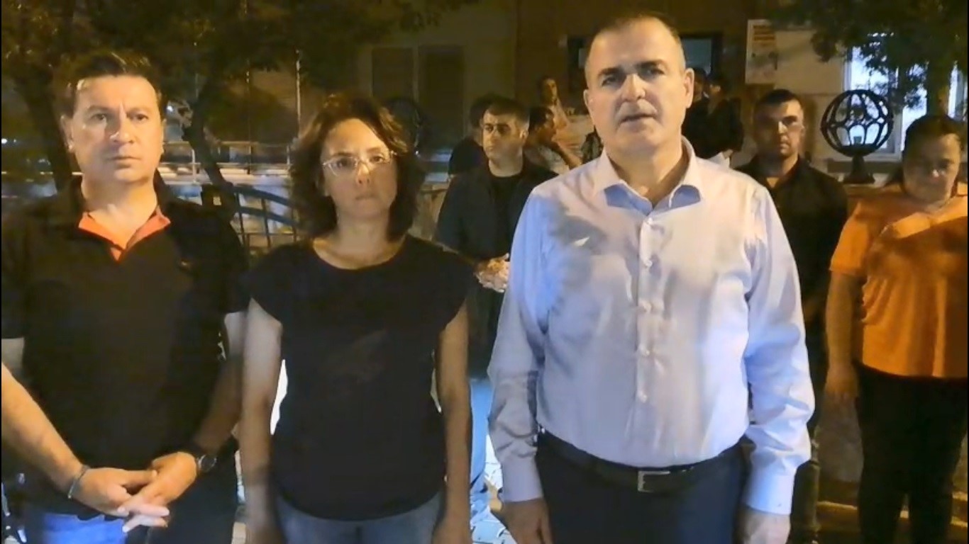 Vali Akbıyık’tan Başkan Aras’a destek ziyareti: "Saldırganlar en kısa sürede yakalanacak"