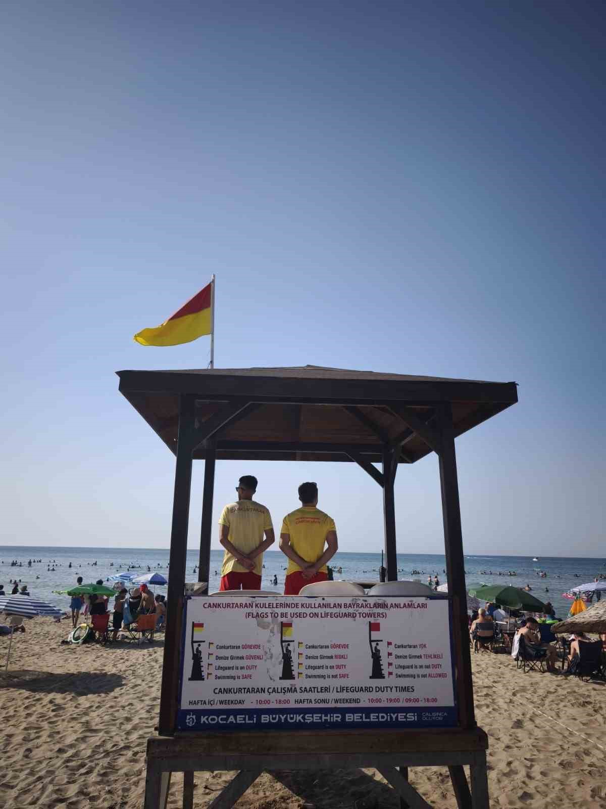 Kocaeli sahillerinde bin 825 hayat kurtaran müdahale
