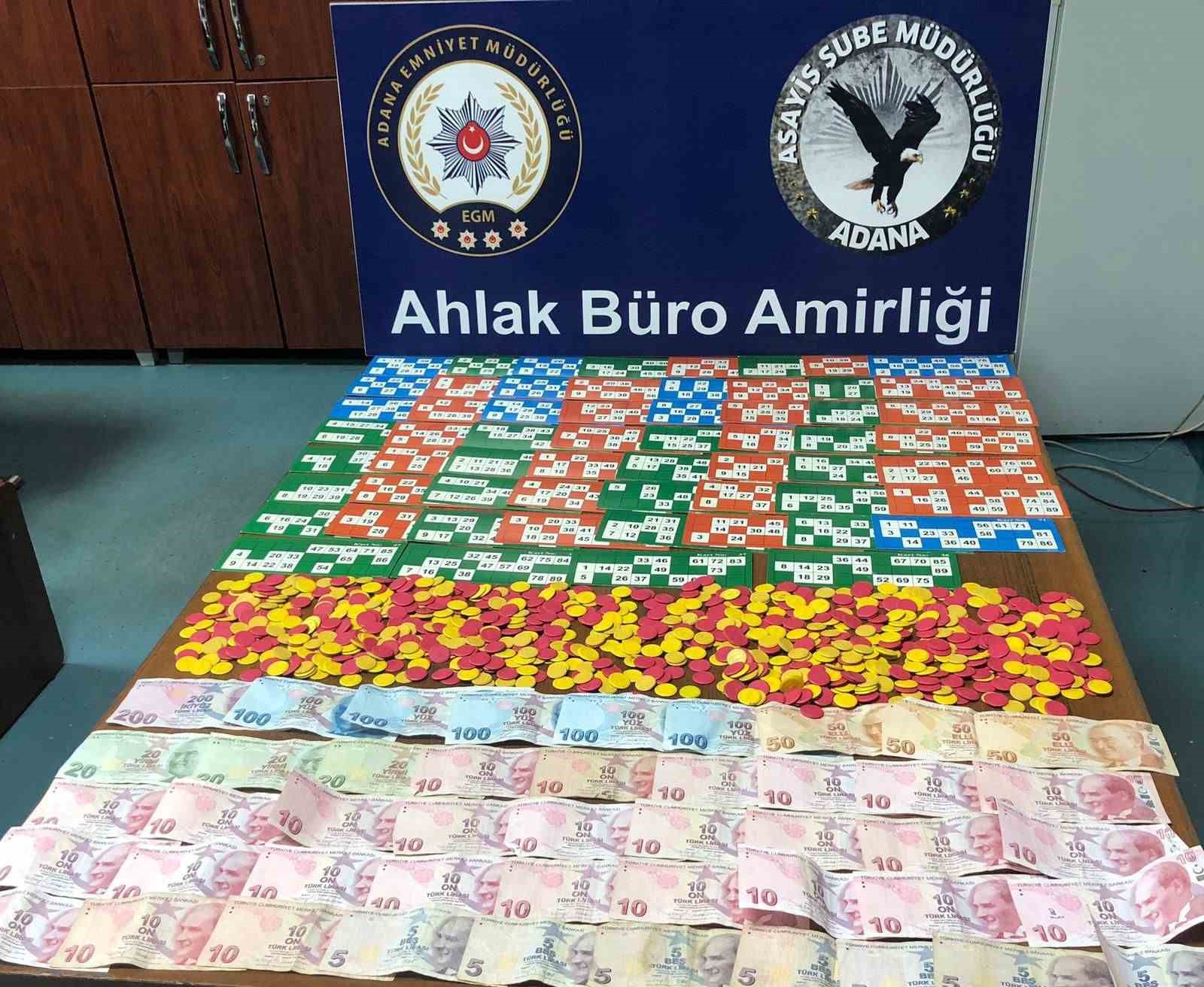 Adana’da kumarla mücadele: 8 ayda 105 baskın yapıldı 2,5 milyon TL ceza kesildi