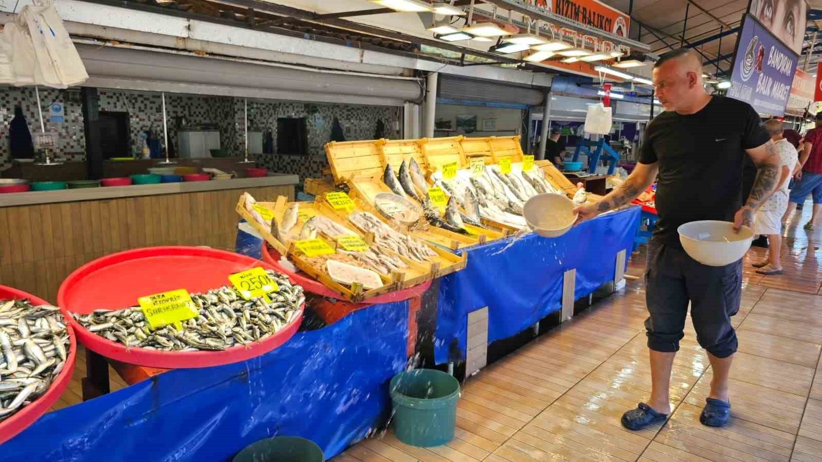 Av yasağı kalktı, balık tezgahları şenlendi
