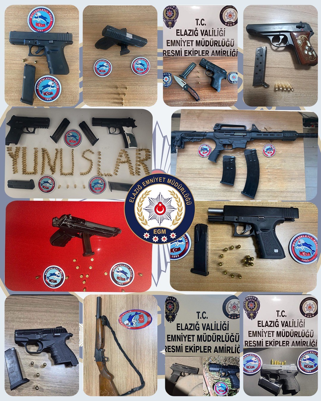 Elazığ’da kesinleşmiş hapis cezasıyla aranan 81 şüpheli yakalandı