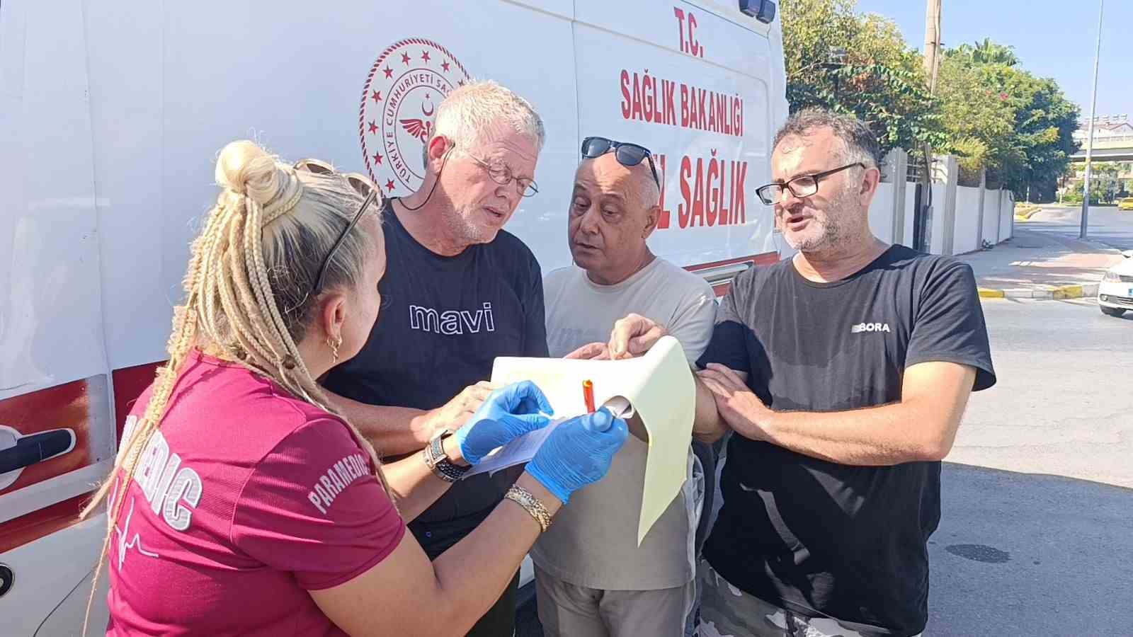 Belçikalı turistin inadı, ekiplere zor anlar yaşattı