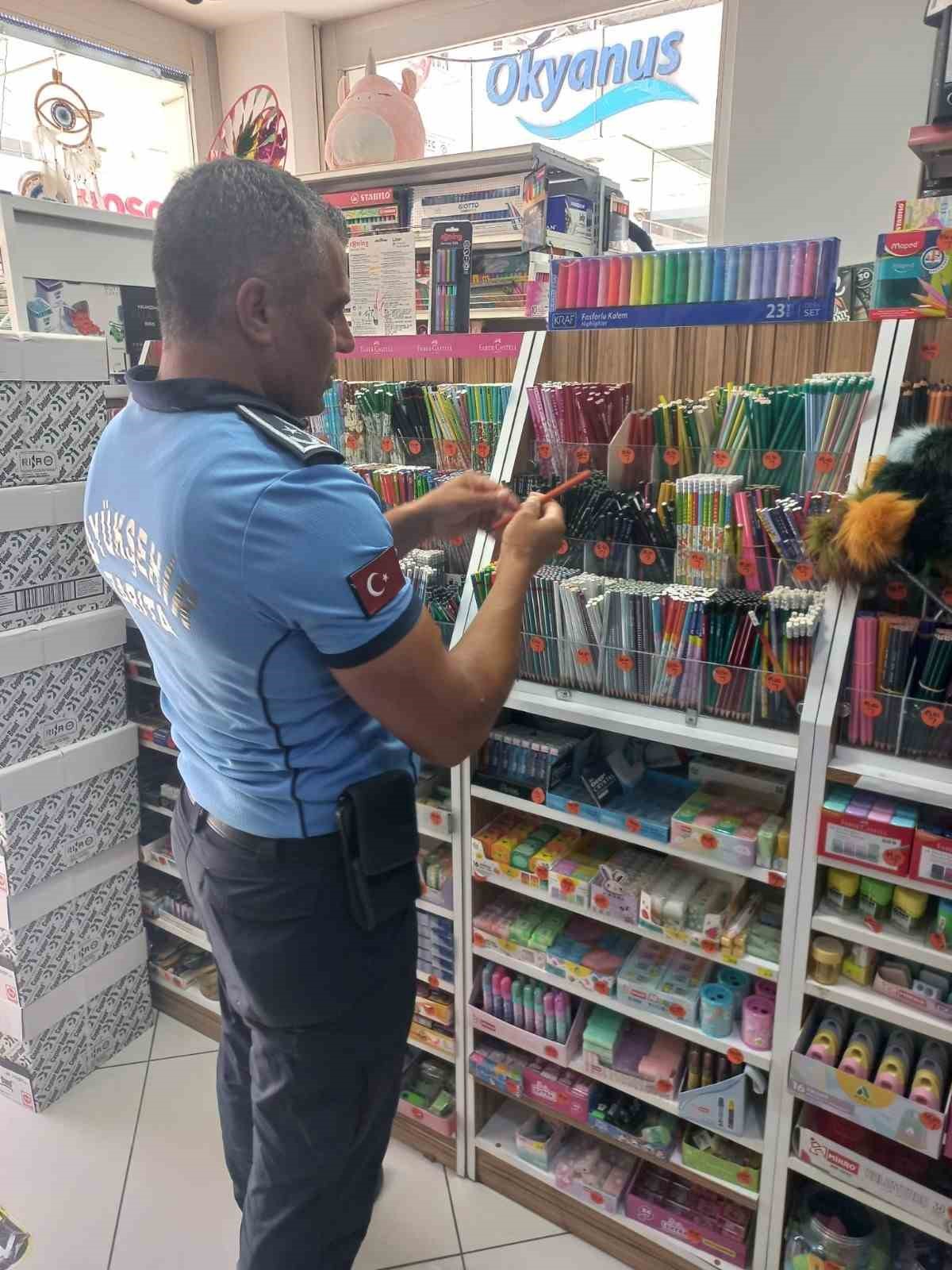 Balıkesir&rsquo;de kırtasiyelere denetim
