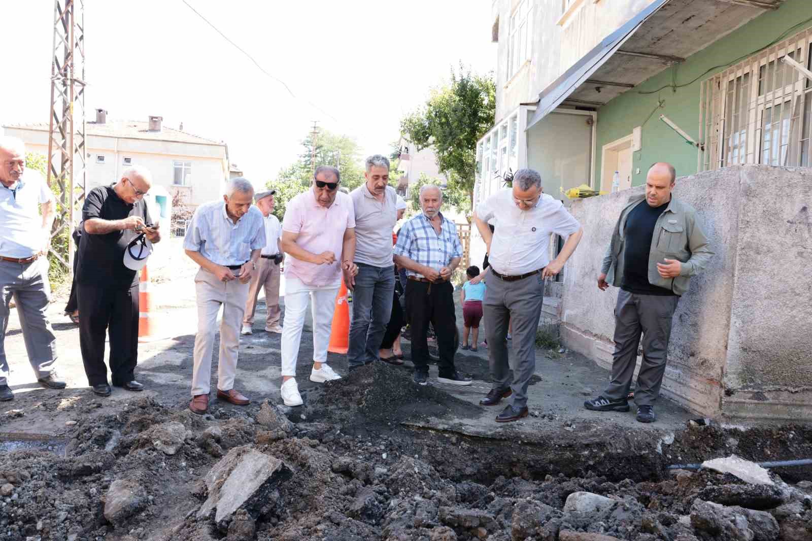 Başkan Kurnaz: "Hastanebaşı ve K&ouml;k&ccedil;&uuml;oğlu&rsquo;nu doğal gaza kavuşturacağız"
