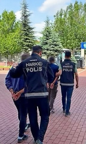 Isparta’da uyuşturucu operasyonu: 2 gözaltı
