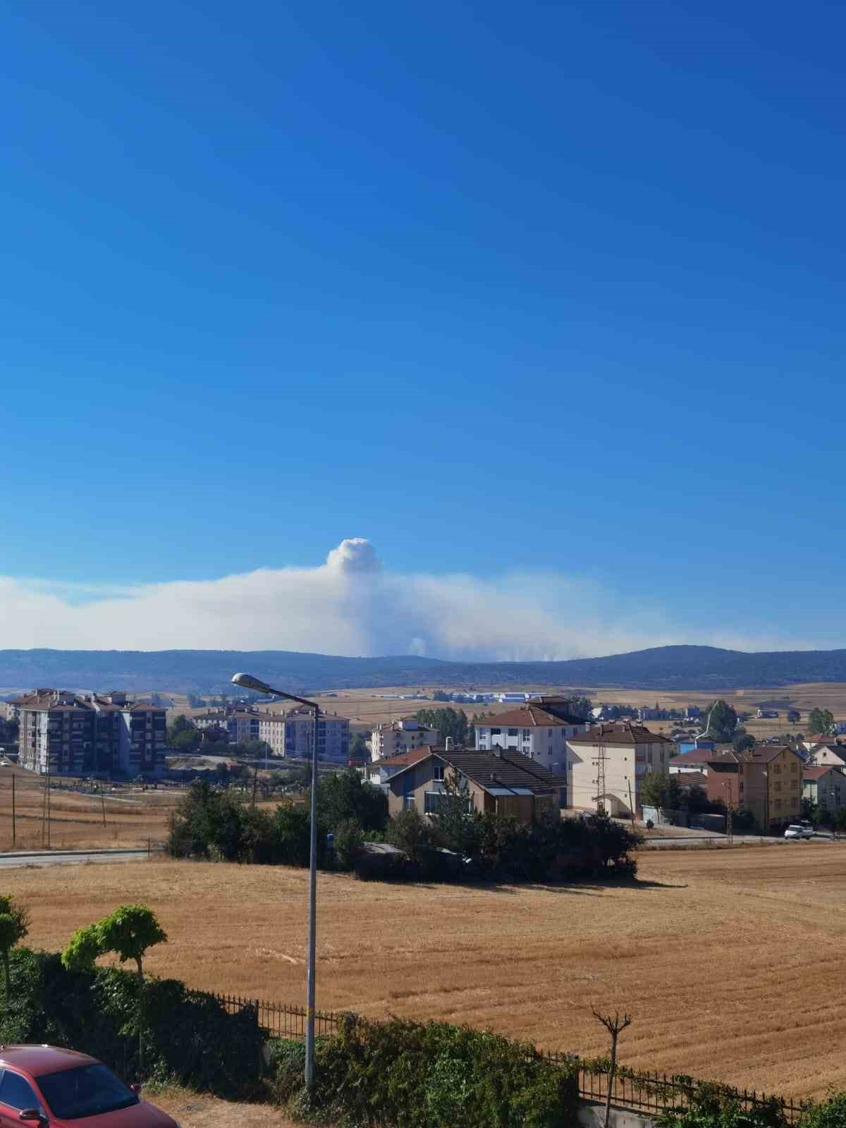 Karabük’teki yangın 48 saattir devam ediyor
