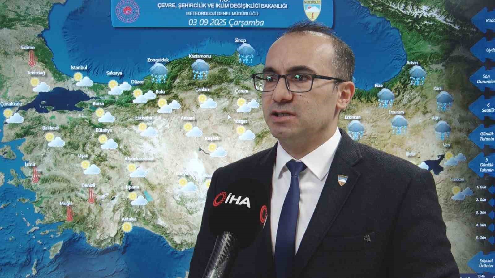 Hava Tahmin Uzmanı Cengiz Çelik: "Ülke genelinde hava sıcaklıklarında düşüş yaşanacak" 