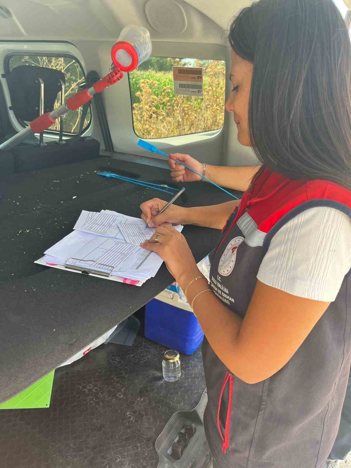 Bolu&rsquo;da patates tarlaları i&ccedil;in sulama sularından numune alındı
