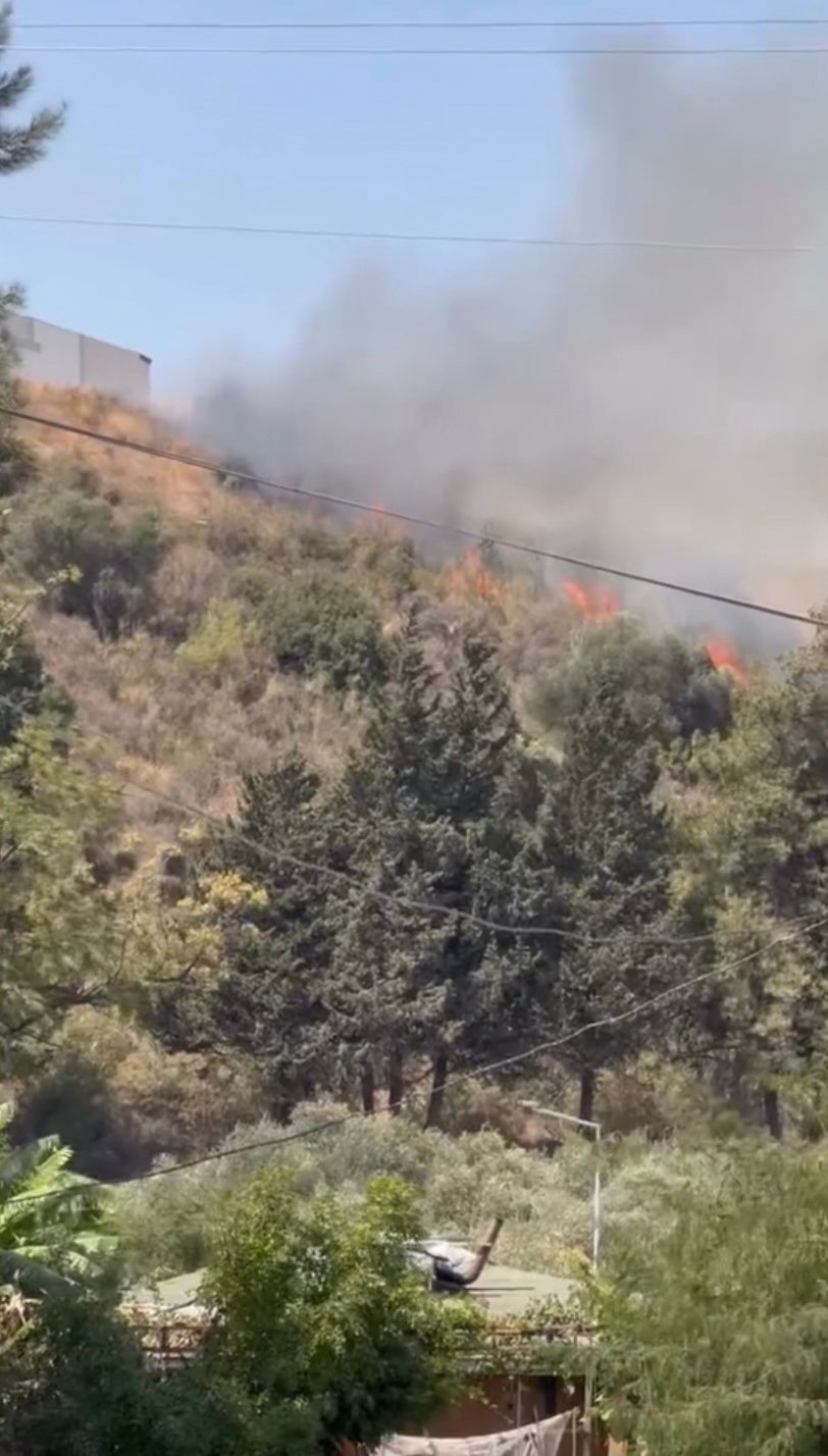 Hatay&rsquo;da &ccedil;ıkan orman yangını b&uuml;y&uuml;meden s&ouml;nd&uuml;r&uuml;ld&uuml;
