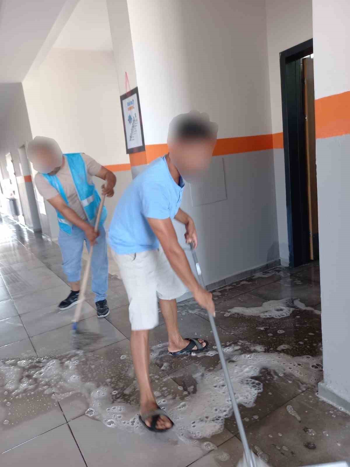 Kırklareli’nde denetimli serbestlik hükümlülerinden eğitime katkı