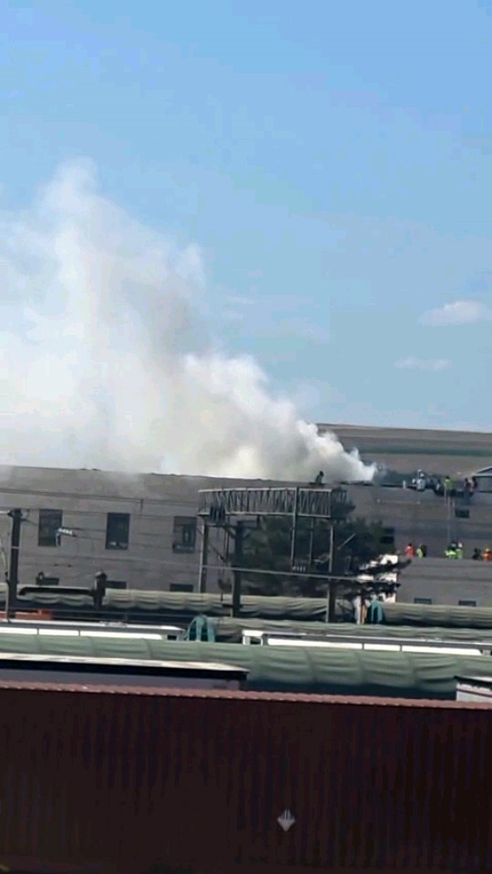 Kapıkule Gar Binası’nda yangın paniği