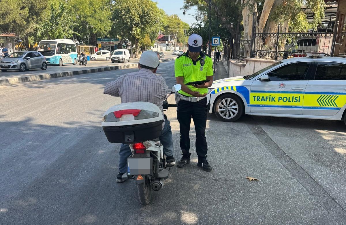 Manisa’da 747 motosiklet ve sürücüsüne ceza kesildi