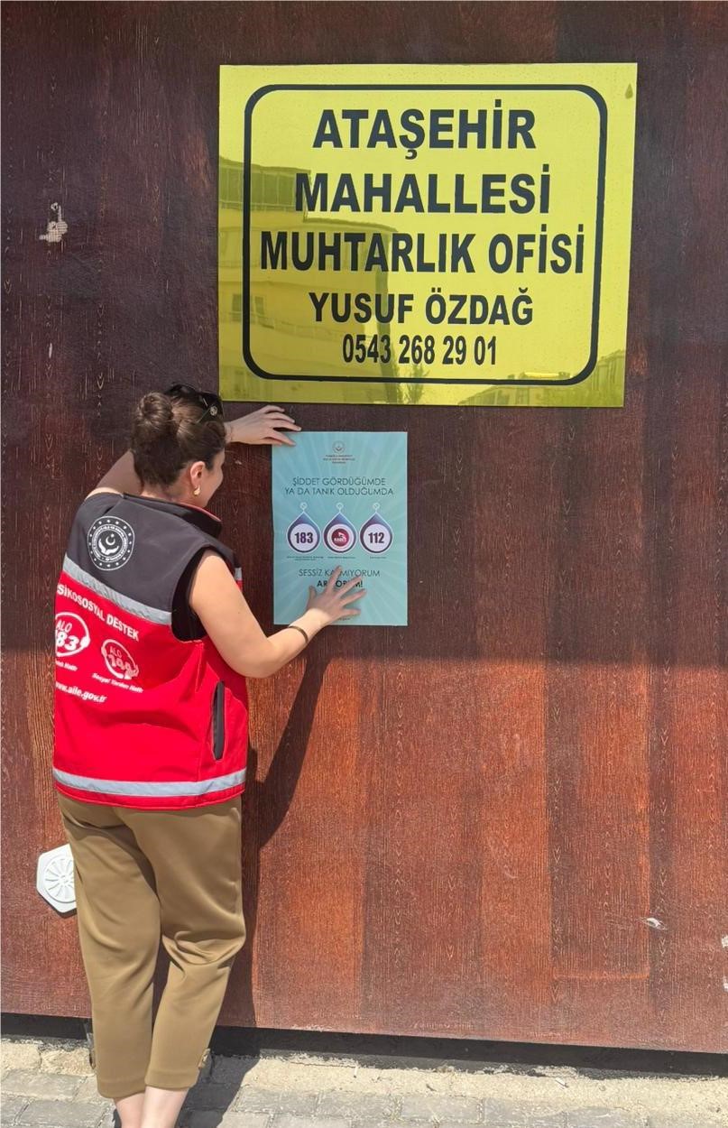 Elazığ&rsquo;da kadına y&ouml;nelik şiddetle m&uuml;cadele bilgilendirmeleri
