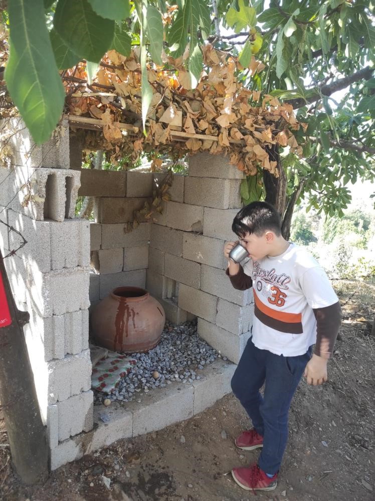 Aydın Dağları&rsquo;nda susayanlar bu hayırla susuzluğunu gideriyor
