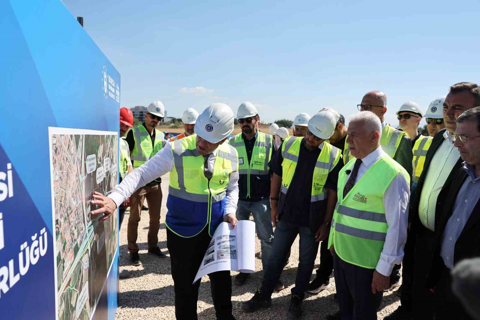 Bursa Metrosu Görükle ve Balkan Mahallesi’ne kısa sürede gidecek
