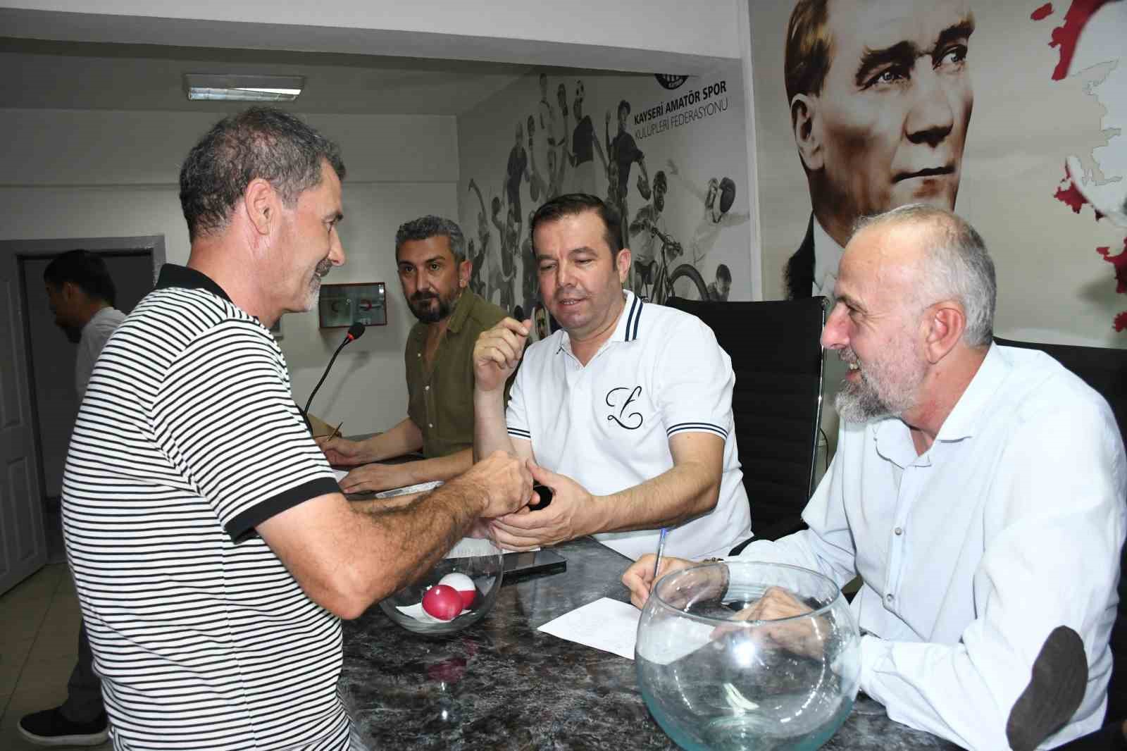 Kayseri U18 Ligi fikstürü çekildi