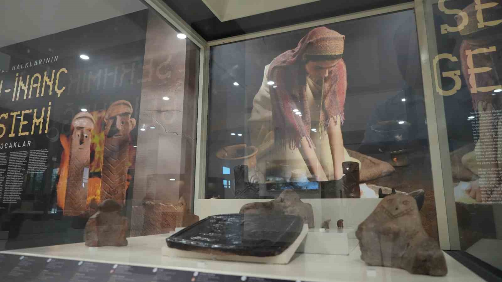 Erzurum Müzesi’nde 5 bin yıllık eserler sergileniyor