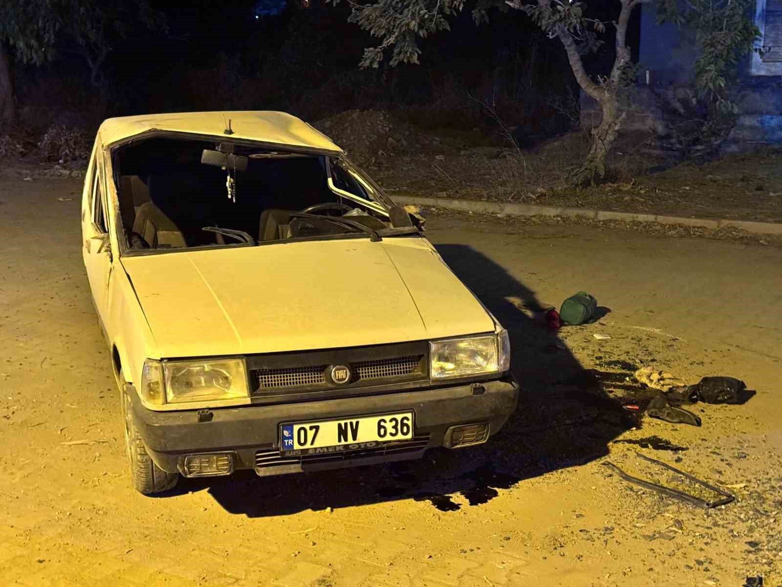 Park halindeki araca çarpan TOFAŞ’ın sürücüsü firar etti