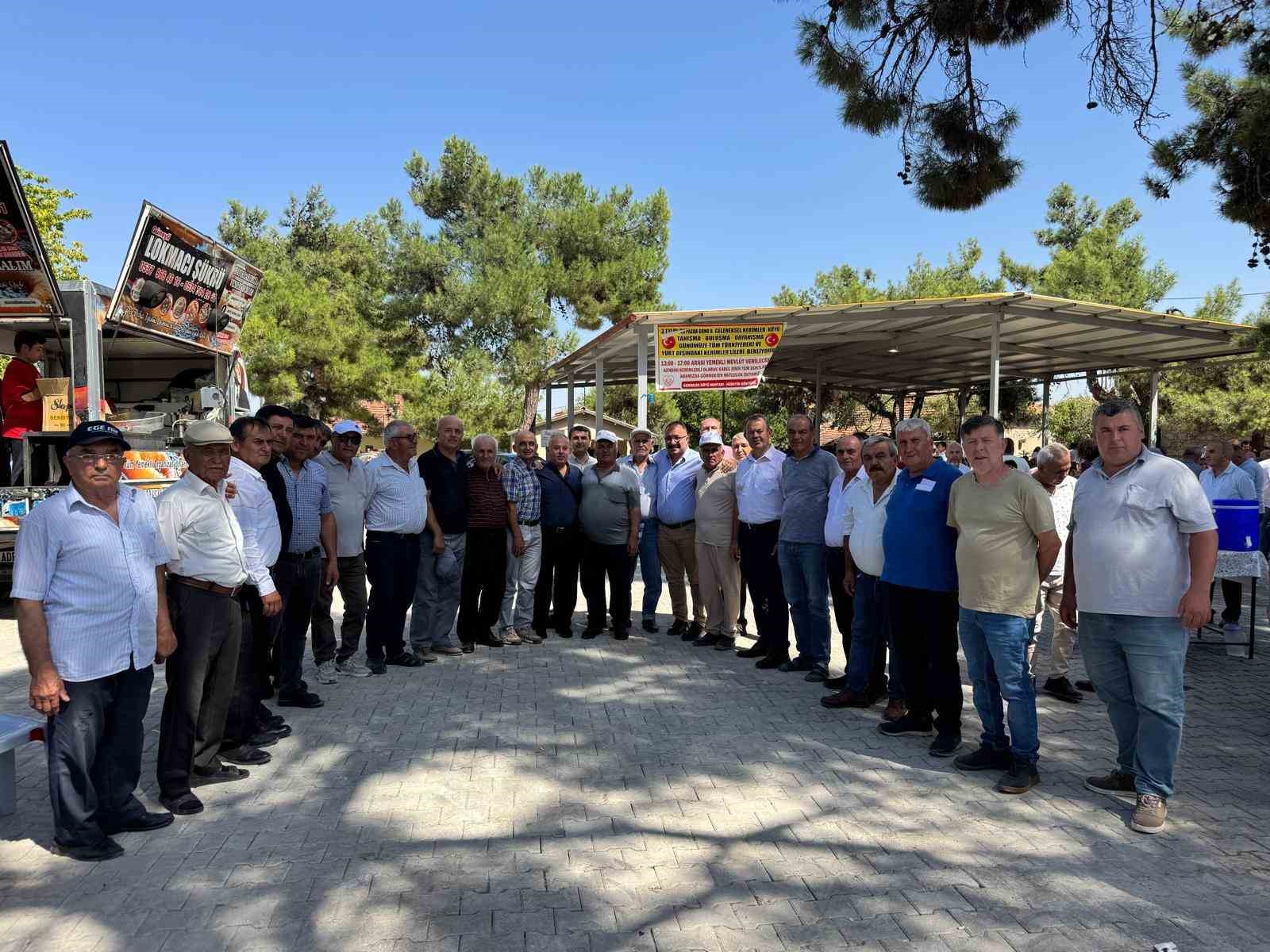 Kerimler’de buluşma geleneği yaşatıldı
