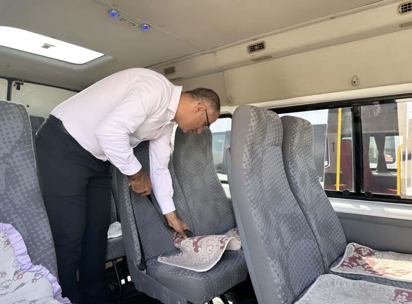 Patnos’ta servis araçlarına sıkı denetim