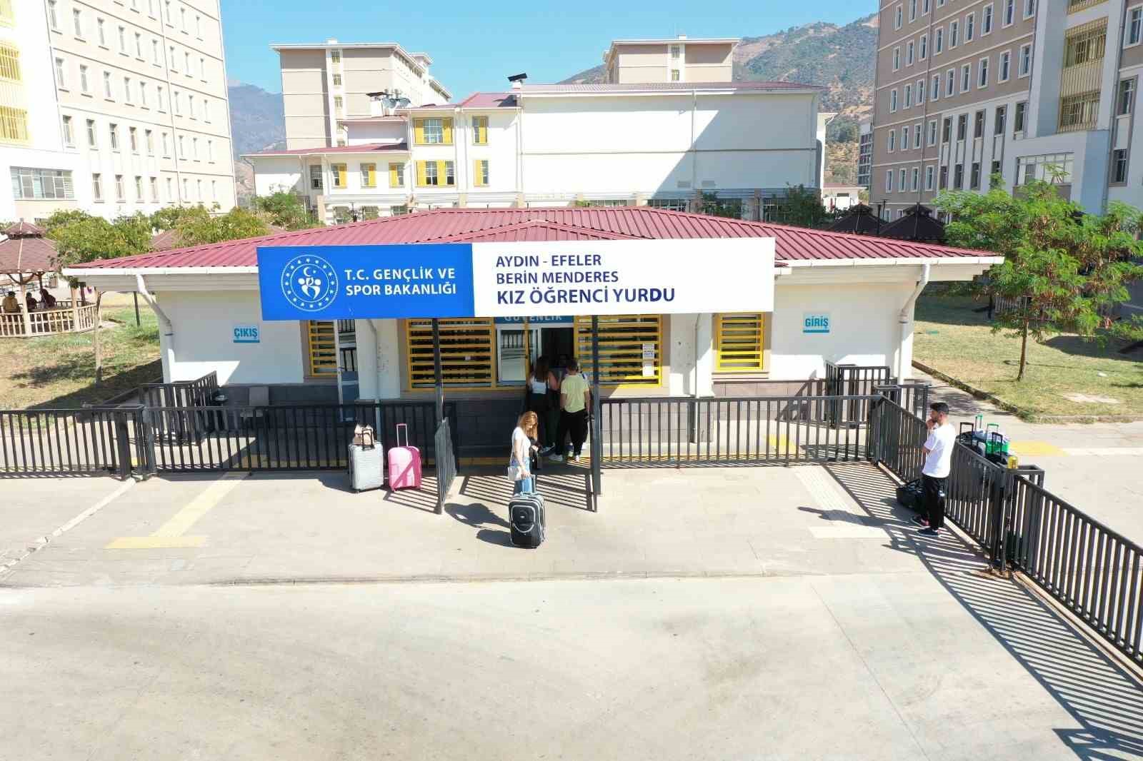 Aydın’daki öğrenci yurtları yeni döneme hazır